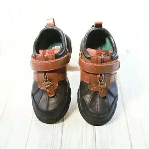 Polo by Ralph Lauren Boy's size 1 Leather upper Ralph Lauren Oxfordable III boot